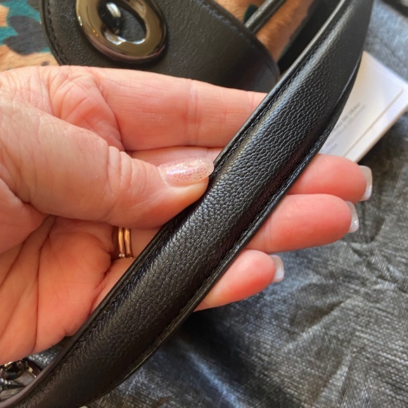 Coach Calf Hair Page Crossbody EUC - Picture 10 of 12